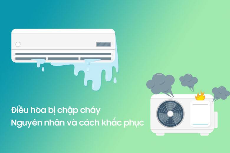 Điều hòa bị chập điện