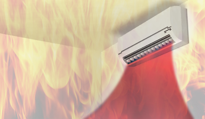 Điều hòa bị chập điện 1