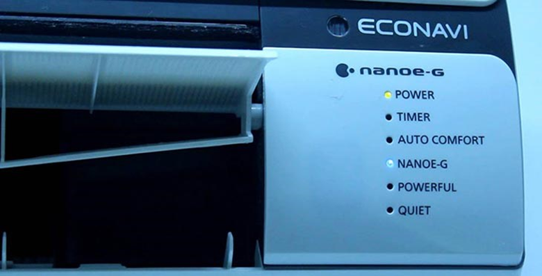 Điều khiển điều hòa Panasonic không có nút check 2