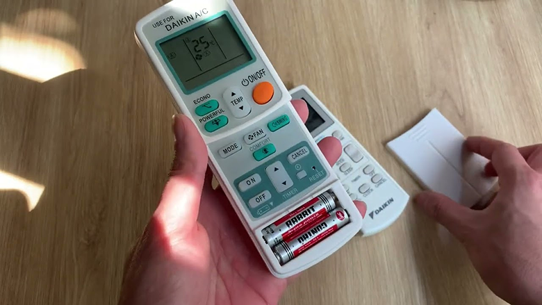 Điều hoà Daikin không nhận điều khiển 2