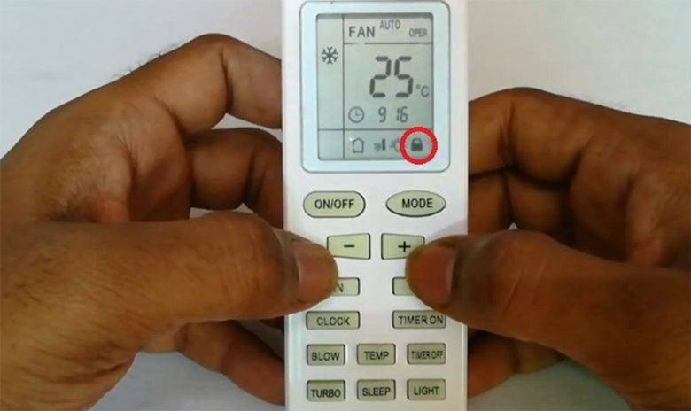 Tìm hiểu remote máy lạnh Samsung bị khóa