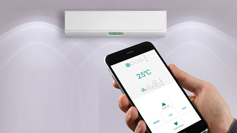 Điều khiển điều hòa không lên màn hình 4