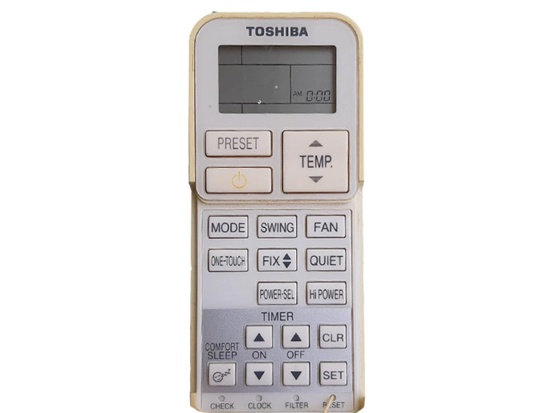 Remote máy lạnh Toshiba bị hư 2