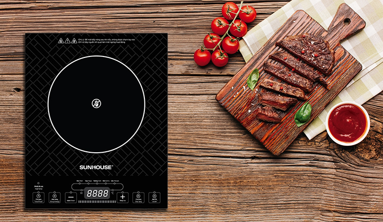 Bếp hồng ngoại Sunhouse báo lỗi E3 1