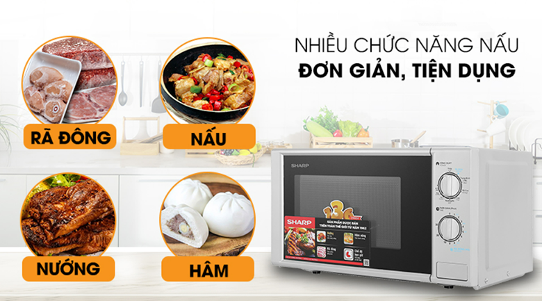Nấu ăn bằng lò vi sóng có tốt không 1