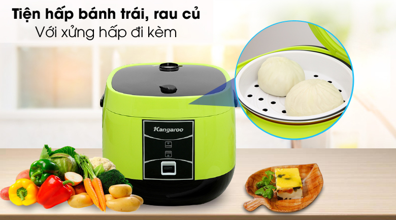 Nồi cơm điện Kangaroo 1.2 lít - Lựa chọn tốt nhất cho mọi gia đình