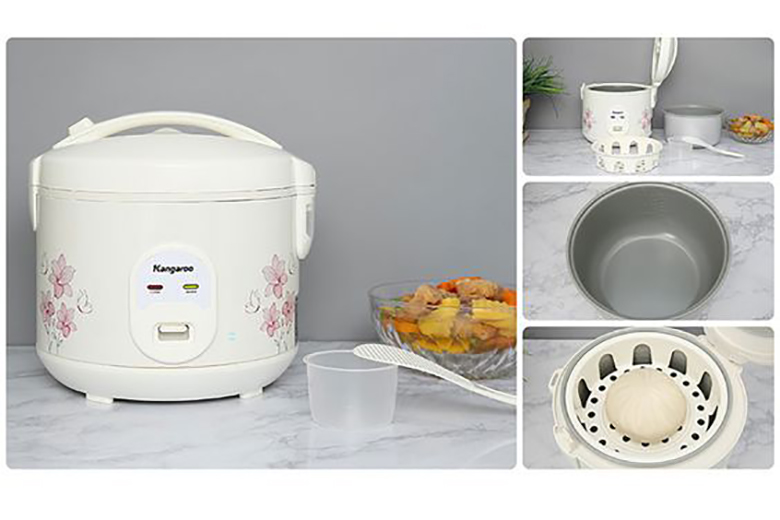 Nồi cơm điện Kangaroo 1.2 lít - Lựa chọn tốt nhất cho mọi gia đình