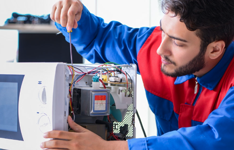 Lò vi sóng bị liệt phím bấm 4