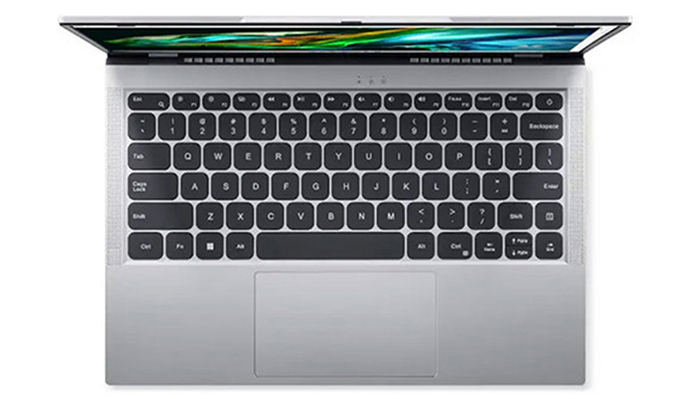 Laptop Acer Aspire Lite AL14-51M-36MH - Bàn phím, touchpad êm ái, mượt mà