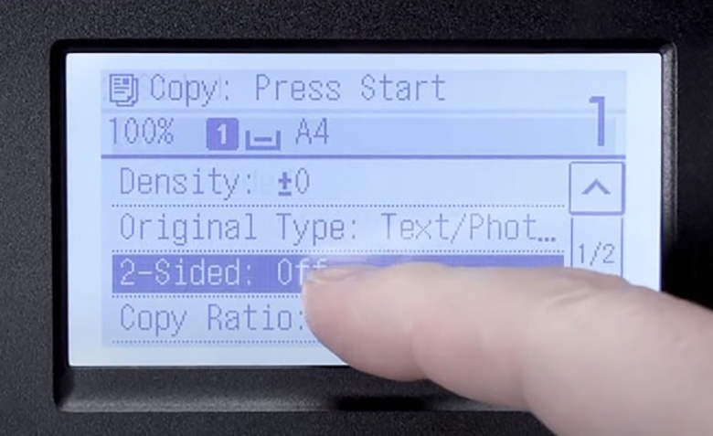 Máy in laser đa năng Canon MF275dw - Màn hình cảm ứng hiện đại
