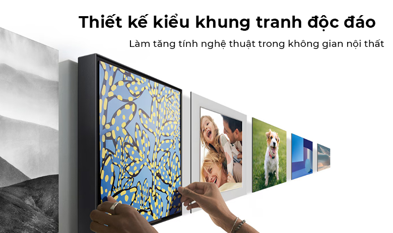 Loa khung tranh Samsung HW-LS60D/XV - Thiết kế độc đáo, đẹp mắt