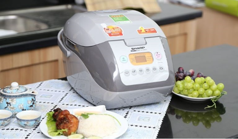 Hướng dẫn sử dụng nồi cơm điện tử Sharp