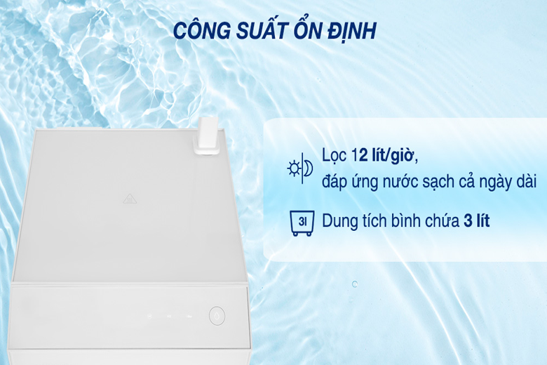 may-loc-nuoc-ro-toshiba-twp-n2396svn-w - Dung tích bình chứa