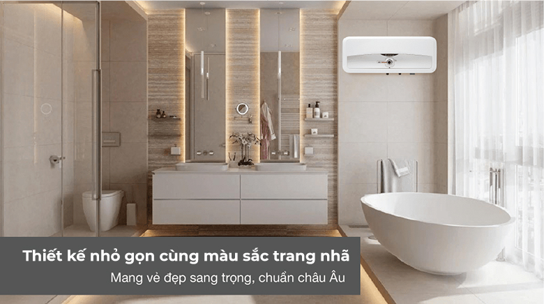 Bình nước nóng Ariston SL2 20RS 2.5 FE - Thiết kế nhỏ gọn cùng màu sắc trang nhã