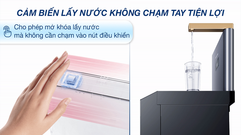 Điều khiển cảm ứng từ xa, không chạm của máy lọc nước Toshiba TWP-W2398SVN(M)