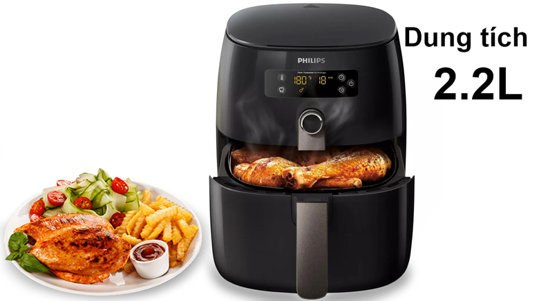 kich-thuoc-noi-chien-khong-dau-philips- HD9745 90