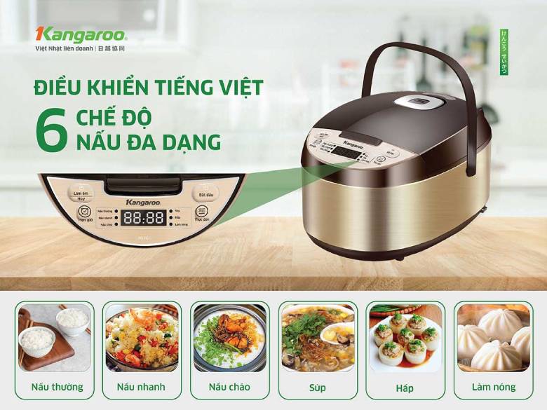  Nồi cơm điện Kangaroo KG15RCE2-4