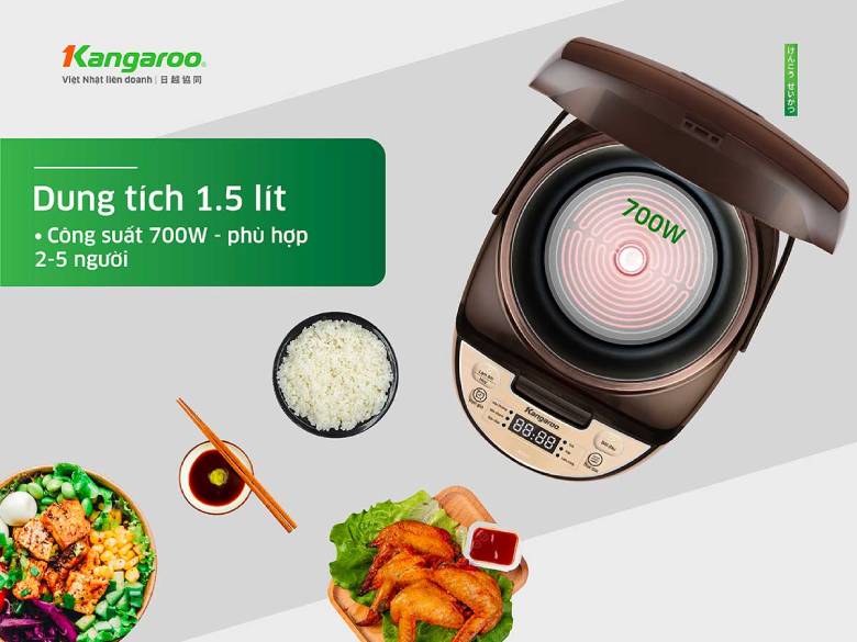  Nồi cơm điện Kangaroo KG15RCE2-1
