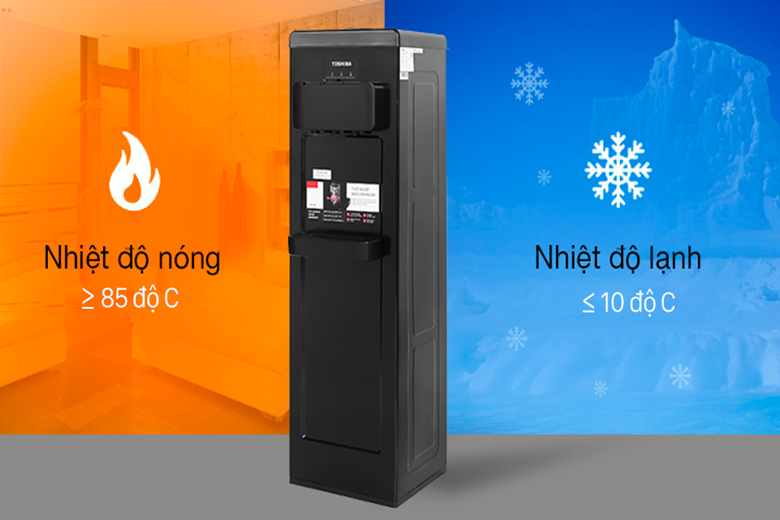 Cây nước nóng lạnh Toshiba RWF-W1917TV(K) đa dạng chế độ