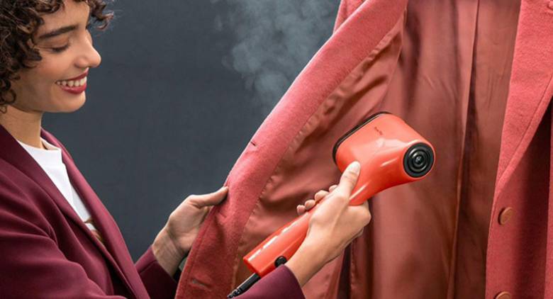 Bàn ủi hơi nước cầm tay Tefal DT2022E1 màu cam -