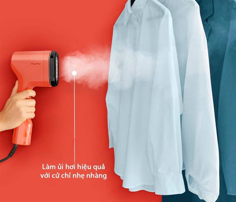 Bàn ủi hơi nước cầm tay Tefal DT2022E1 màu cam --4