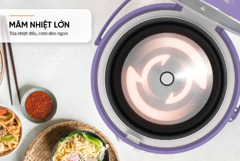 Nồi cơm điện Happytime 1.8 lít HTD8521V-5