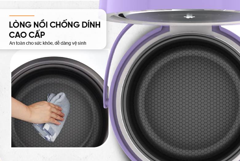 Nồi cơm điện Happytime 1.8 lít HTD8521V-4