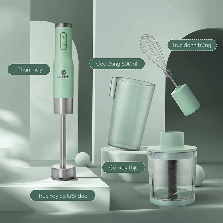 Máy xay cầm tay Elmich HBE-8666