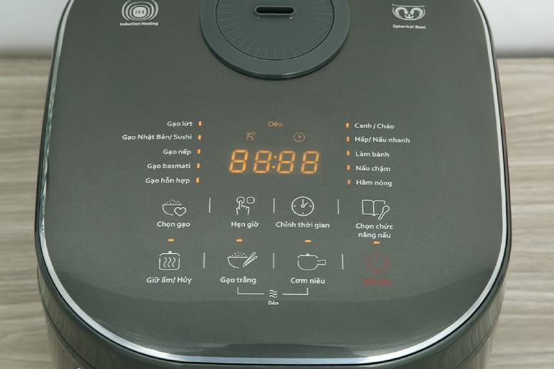 Nồi cơm điện tử Tefal RK818A68 1.8L 13 chương trình