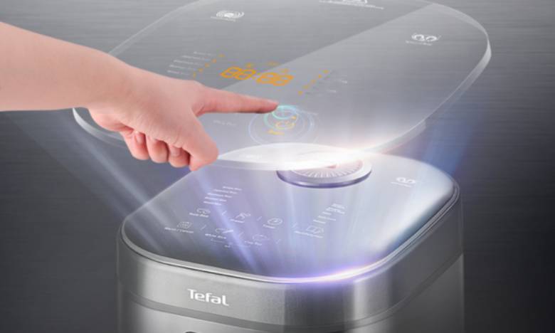 Nồi cơm điện Tefal RK818A68 1.8L bảng điều khiển cảm ứng