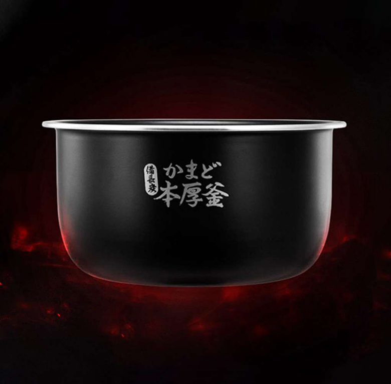 Nồi Cơm Điện Toshiba 1.8L RC-18DR3PV(G) - Cơm dẻo hơn với lòng nồi phủ chống dính Binchotan 