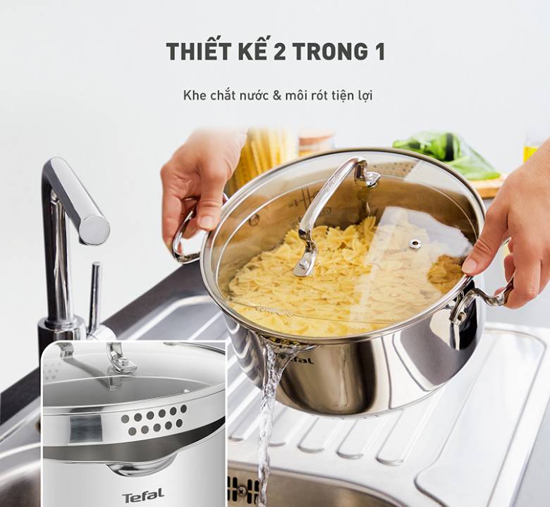  Bộ 3 nồi Tefal Duetto Plus G719S674 -6