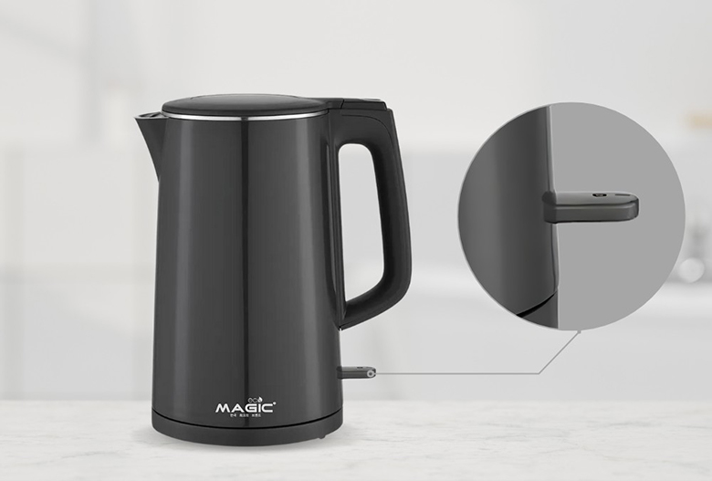 Ấm siêu tốc Magic 1.7 lít AC-40 - Sử dụng dễ dàng với nút gạt