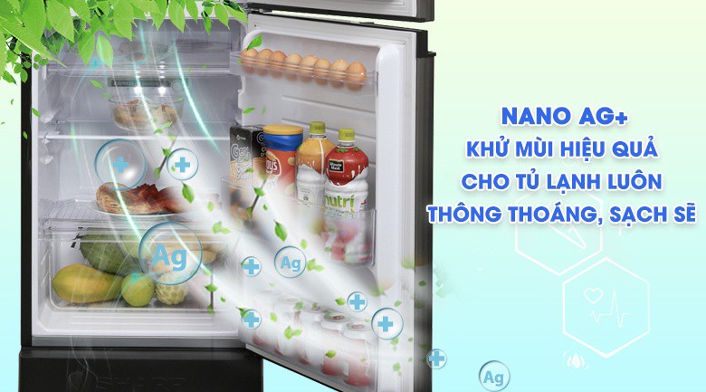 Tủ lạnh Sharp Inverter 165 lít SJ-X196E-SL 4