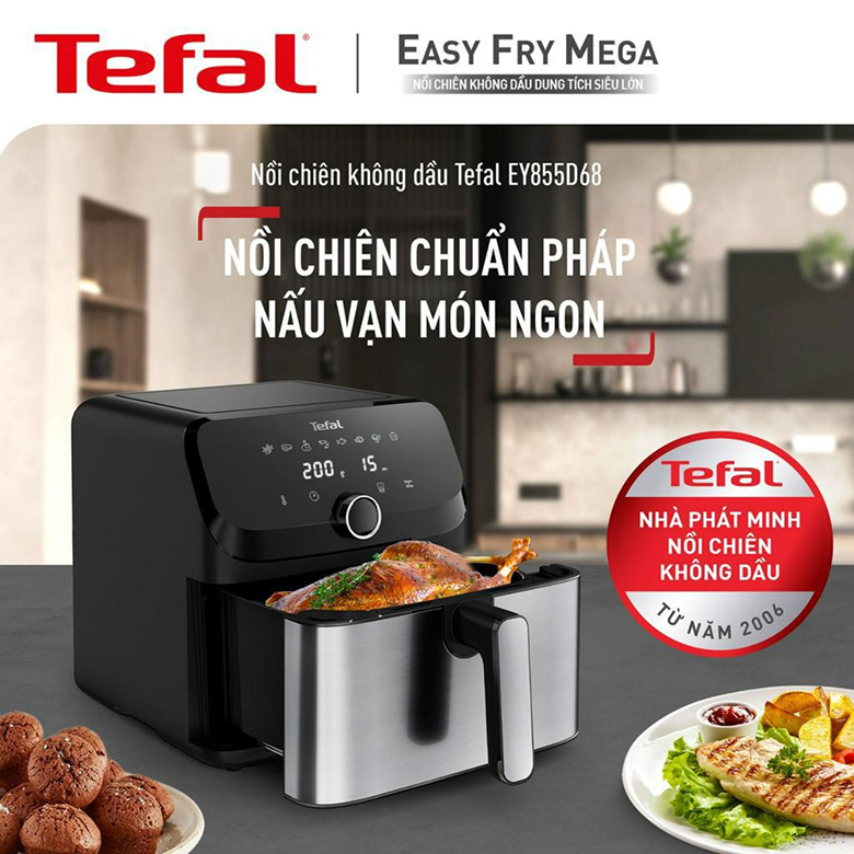 Nồi chiên không dầu EY855D68 7.5L
