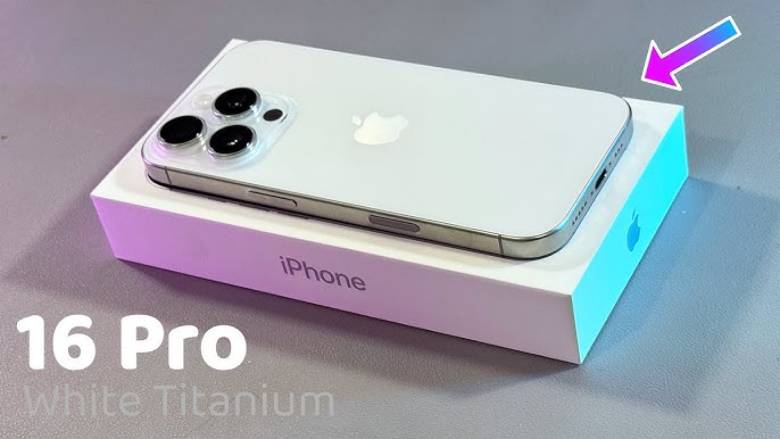 Điện thoại iPhone 16 Pro 256GB MYNJ3VN/A White Titanium
