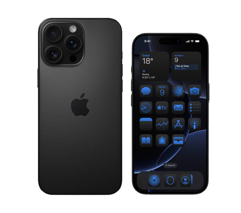 Dung lượng lưu trữ lớn Điện thoại iPhone 16 Pro 512GB MYNM3VN/A Black Titanium