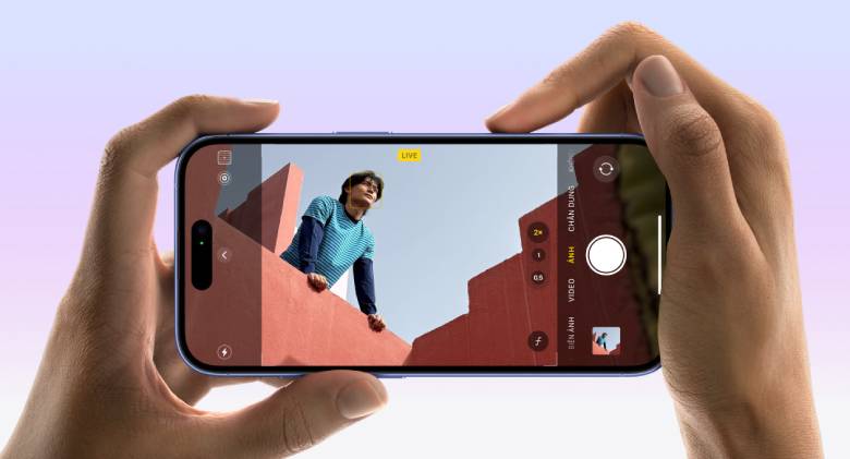 Điều khiên Camera dễ dàng - Điện thoại Apple iPhone 16 256GB MYEH3VN/A Ultramarine