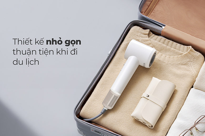 Máy sấy tóc Ion tốc độ cao Magic AC-382 - Dễ dàng mang theo bên mình khi đi du lịch