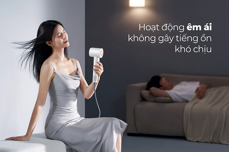 Máy sấy tóc Ion tốc độ cao Magic AC-382 - Hoạt động êm ái không gây ồn