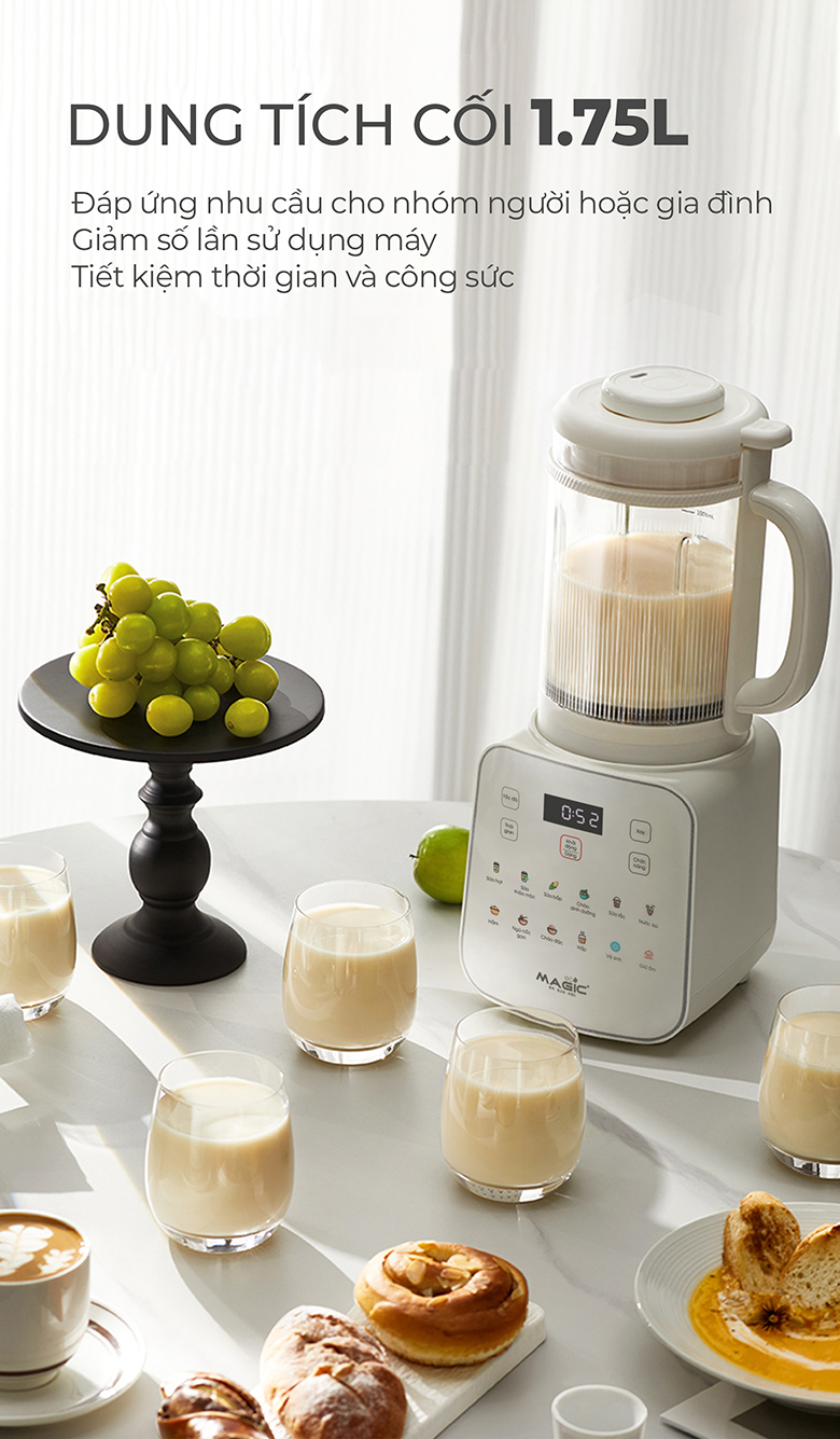 Máy xay sữa hạt Magic AC-143 - Dung tích lớn 1.75 lít