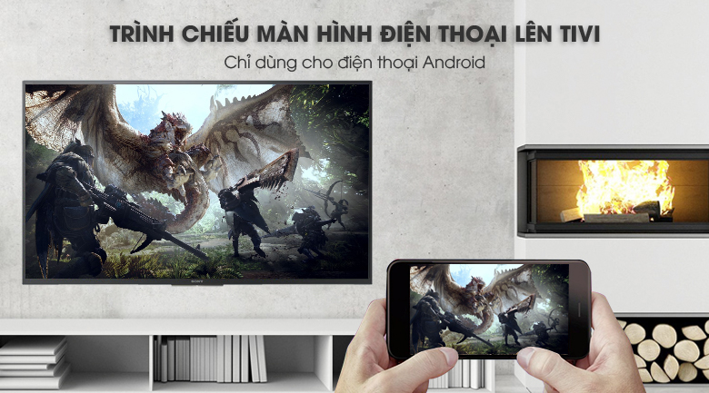 Tivi Sony 43W800F kết nối thông minh