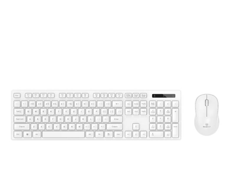 Bàn phím và chuột không dây MicroPack iFREE LITE 2 KM-237W-EN-WH trắng