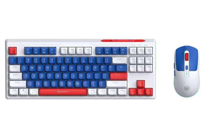 Bàn phím và chuột không dây MicroPack Lifestyle KM-269W-EN-NY navy