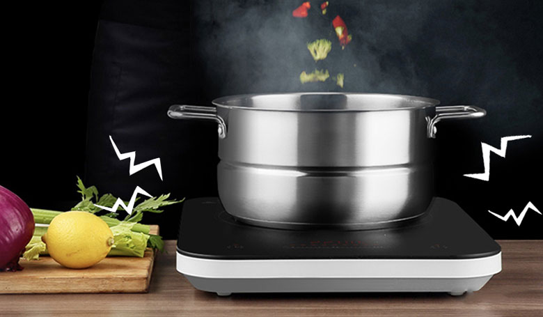 Mã lỗi bếp từ phát ra tiếng kêu to khi nấu