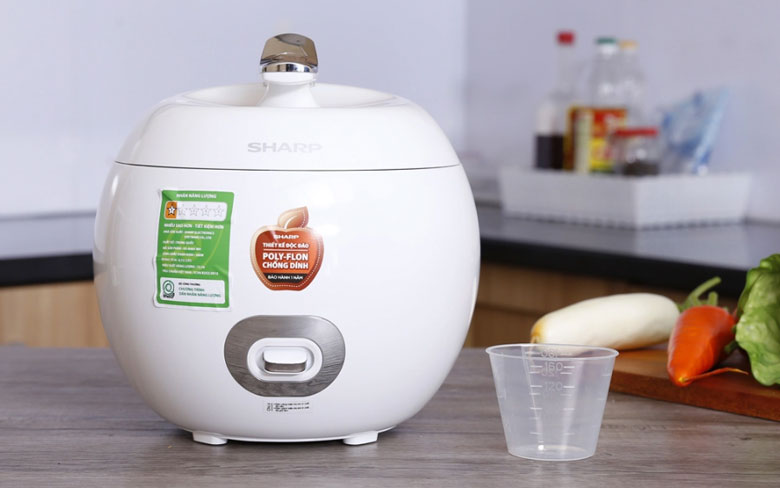 Nồi cơm điện Sharp 1.8 lít thông in nên biết