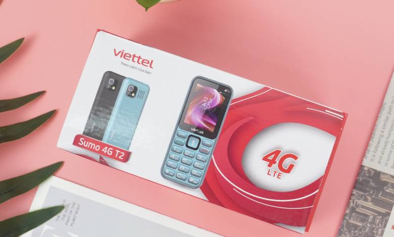  Điện thoại Viettel T2 4G Blue