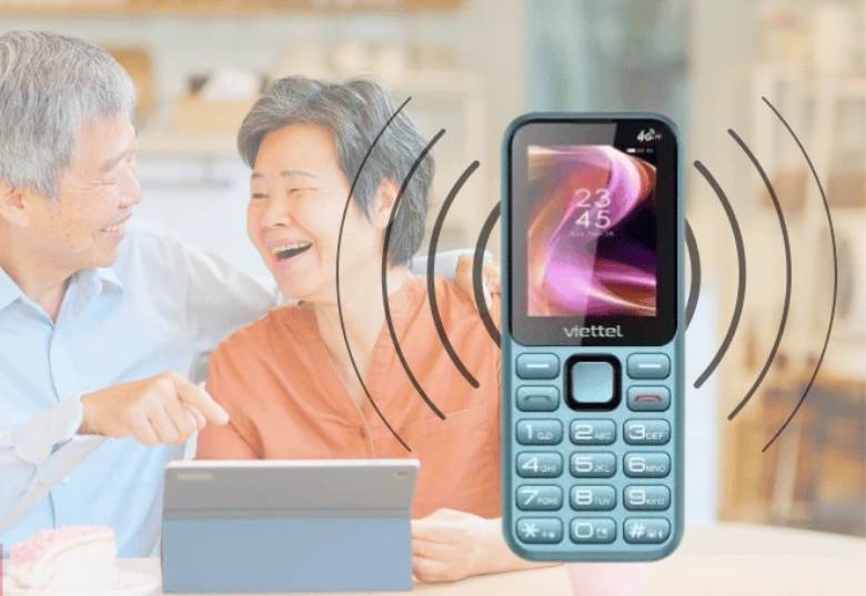  Điện thoại Viettel T2 4G Blue - Kết nối ổn định