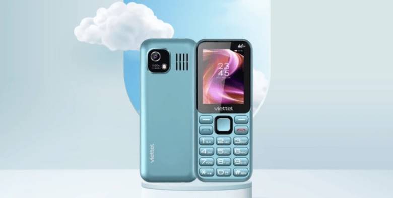 Dung lượng PIN lớn -  Điện thoại Viettel T2 4G Blue