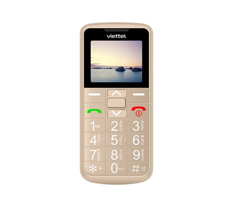 Điện thoại Viettel G1 Gold sở hữu màu đẹp